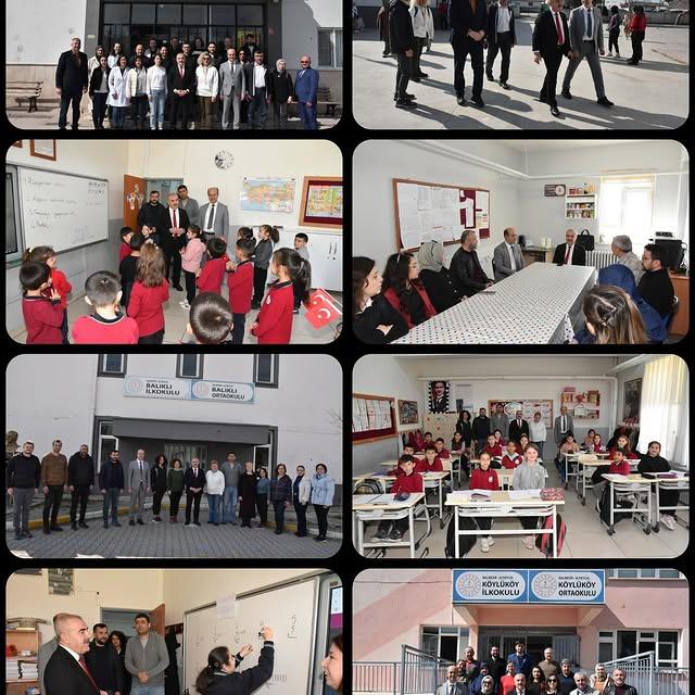 Balıkesir İl Milli Eğitim Müdürü Murat Demir'in Okul Ziyaretleri Devam Ediyor