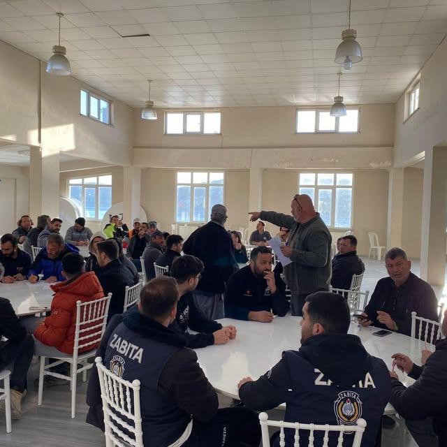 Marmara Adalar Belediyesi Personeline İş Güvenliği Eğitimi