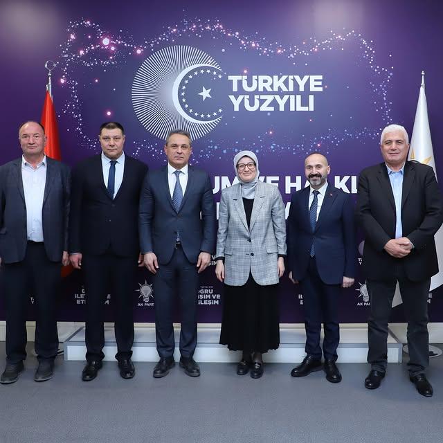Ak Parti Balıkesir Milletvekili Belgin Uygur'a Ziyaret