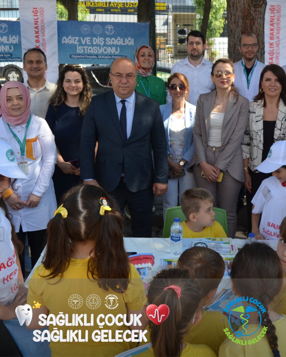 Balıkesir'de Öğrencilere Sağlık Eğitimi Verildi
