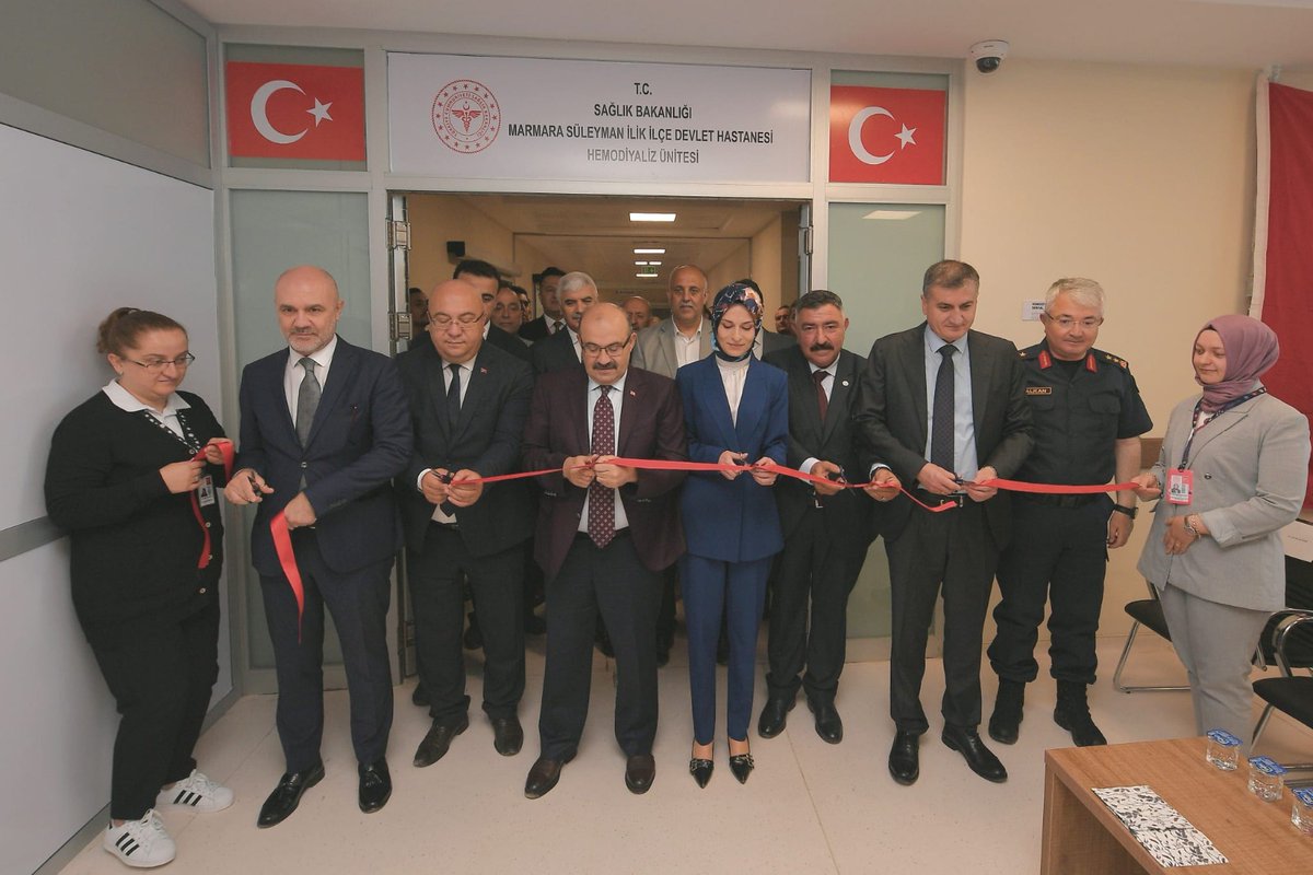 Balıkesir Süleyman İlik İlçe Devlet Hastanesi Hemodiyaliz Ünitesi Açıldı