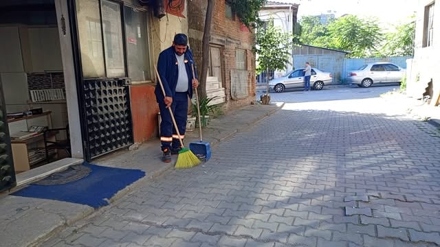 Susurluk'ta Kurban Bayramı Öncesi Yoğun Temizlik Çalışmaları