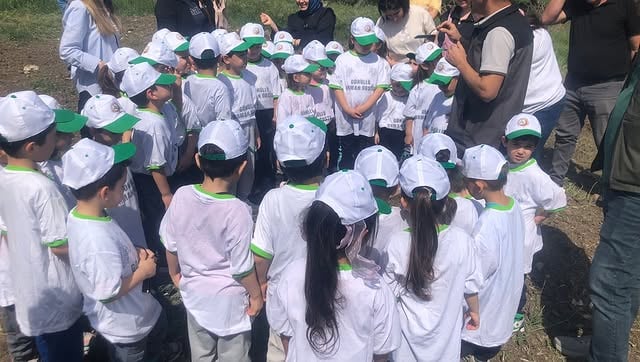 Balıkesir'de Minik Öğrencilere Ormancılık Etkinliği Düzenlendi