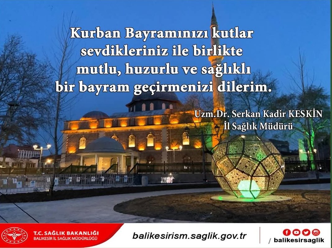 Kurban Bayramı'nda Halk Sağlığı Önlemleri Balıkesir'de Artıyor