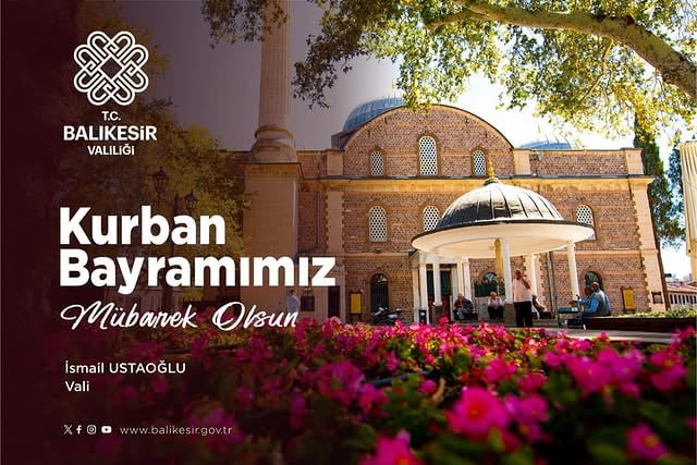 Balıkesir Valiliği'nden Kurban Bayramı Mesajı