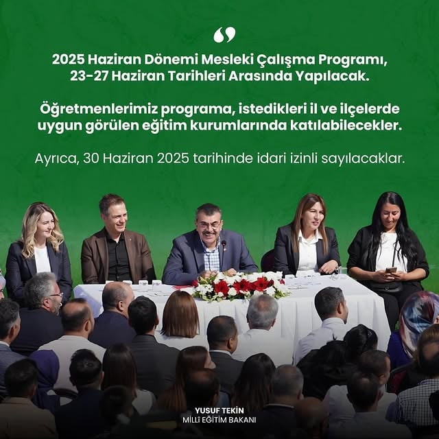 Balıkesir Öğretmenleri İçin Mesleki Çalışma Programı Düzenleniyor