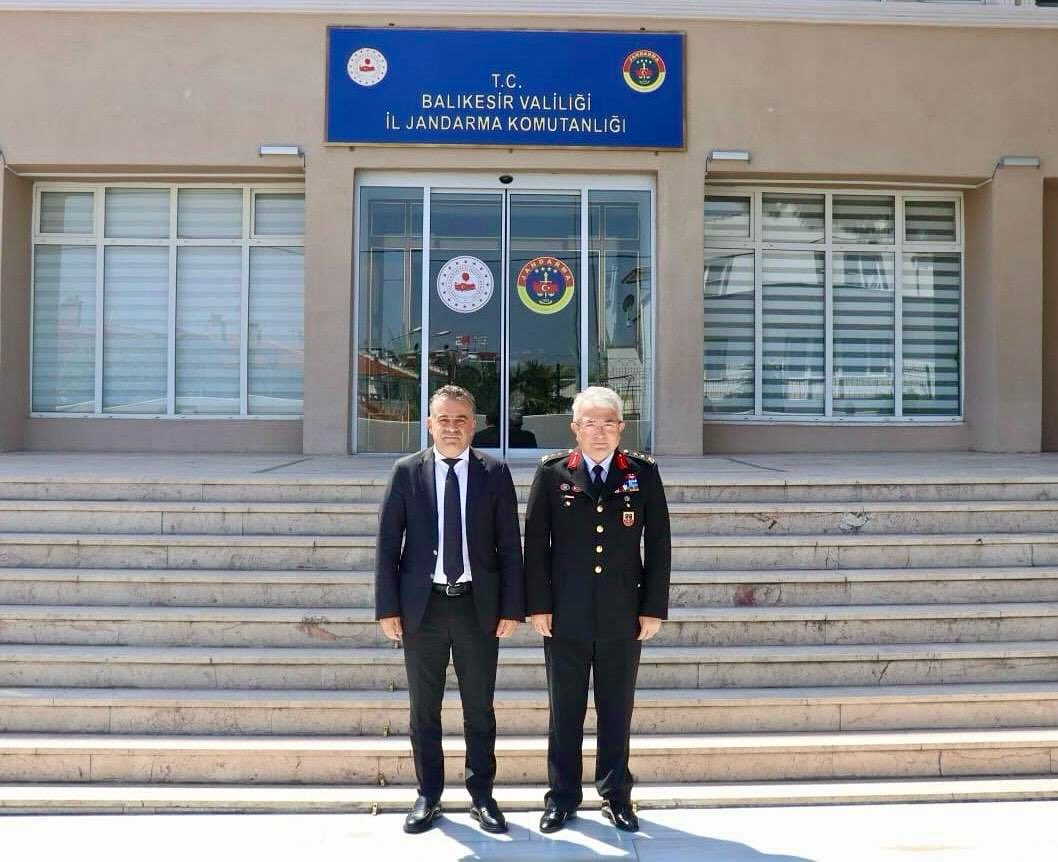 Balıkesir DSİ Bölge Müdürü, İl Jandarma Komutanını Ziyaret Etti