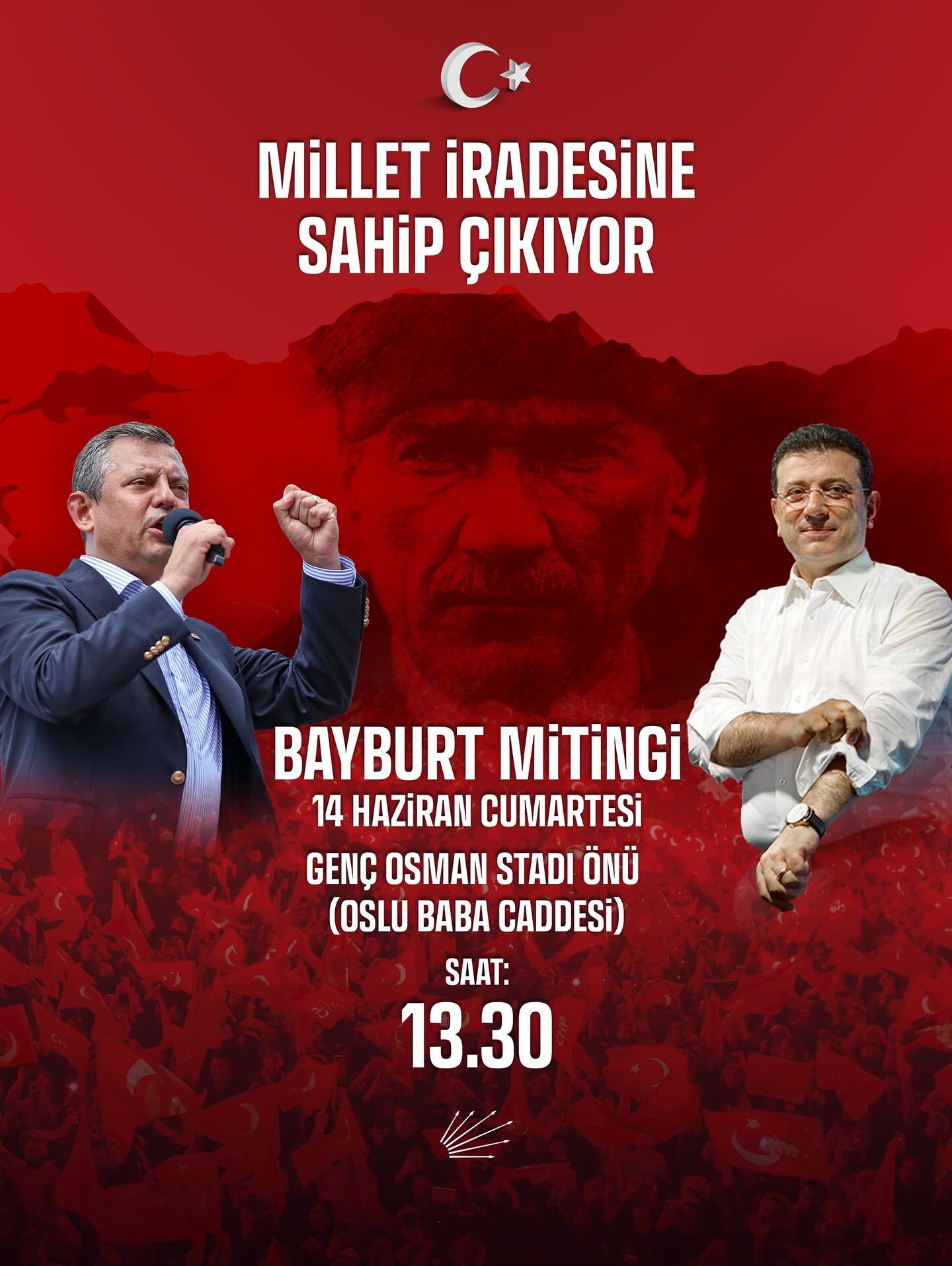 CHP Balıkesir Milletvekili Aytekin, Bayburt'ta Özgürlük Mitingi Düzenleyecek