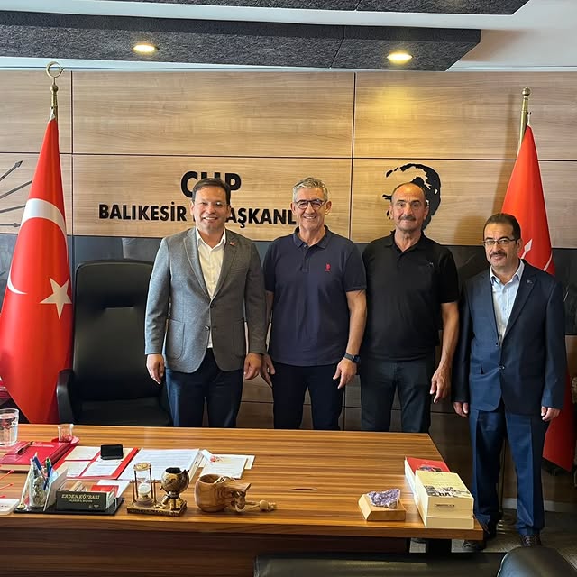 CHP Balıkesir İl Başkanlığı'na Sındırgı Ziyareti