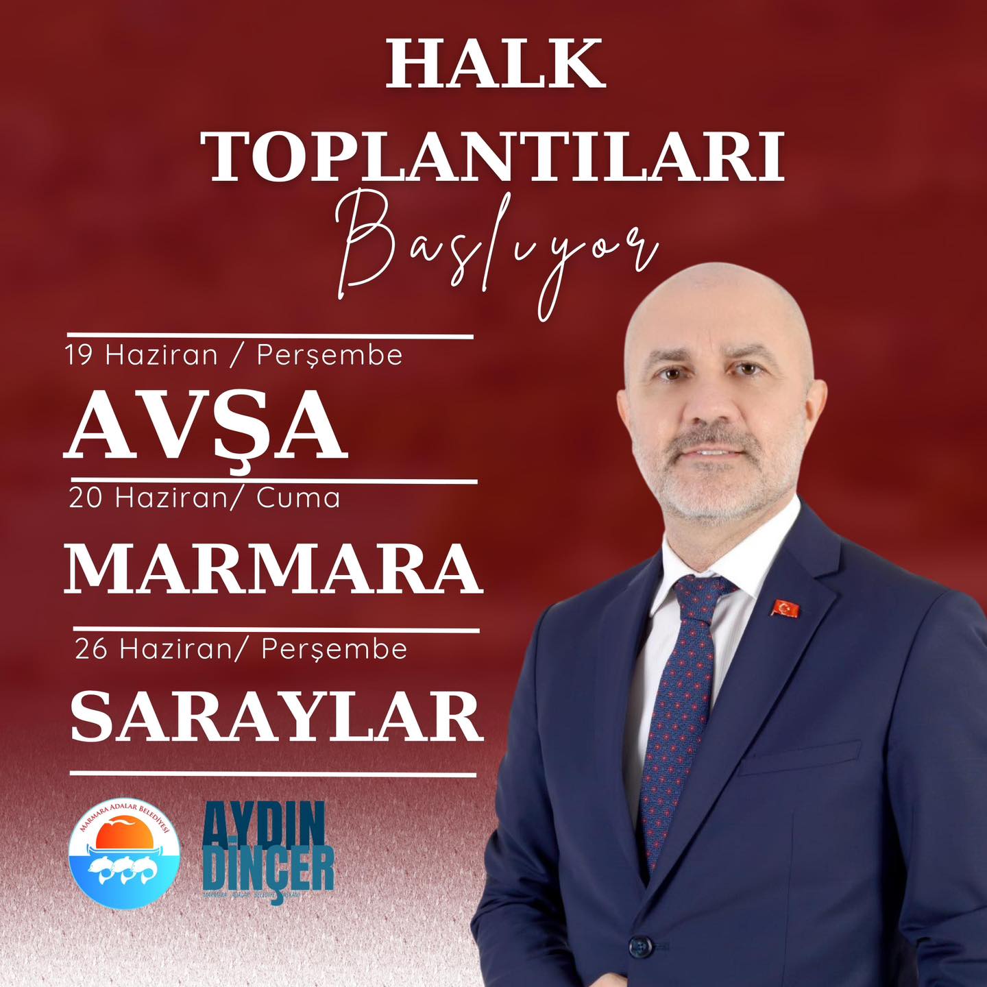 Marmara Adalar Belediyesi Halk Toplantıları Başlıyor