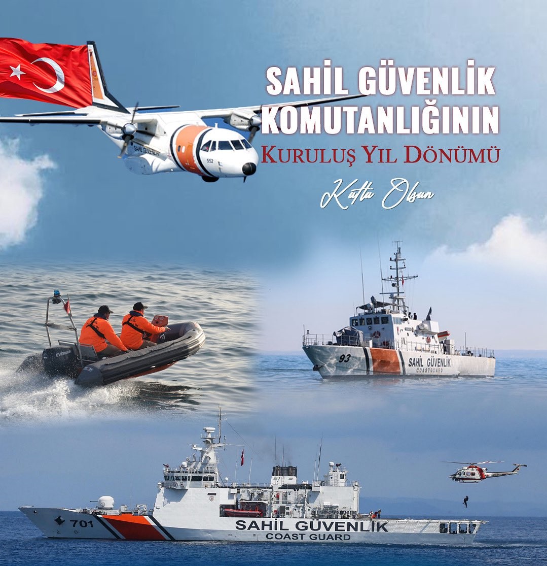 Sahil Güvenlik Komutanlığı 43 Yaşında: Mavi Vatan Güvenliğinde Yeni Bir Yaş
