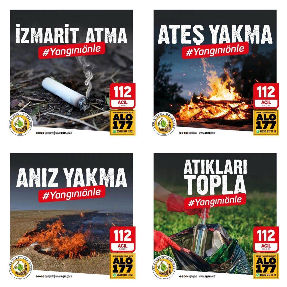 Dursunbey'de Orman Yangınına Karşı Alarm: Vatandaşlara Uyarı