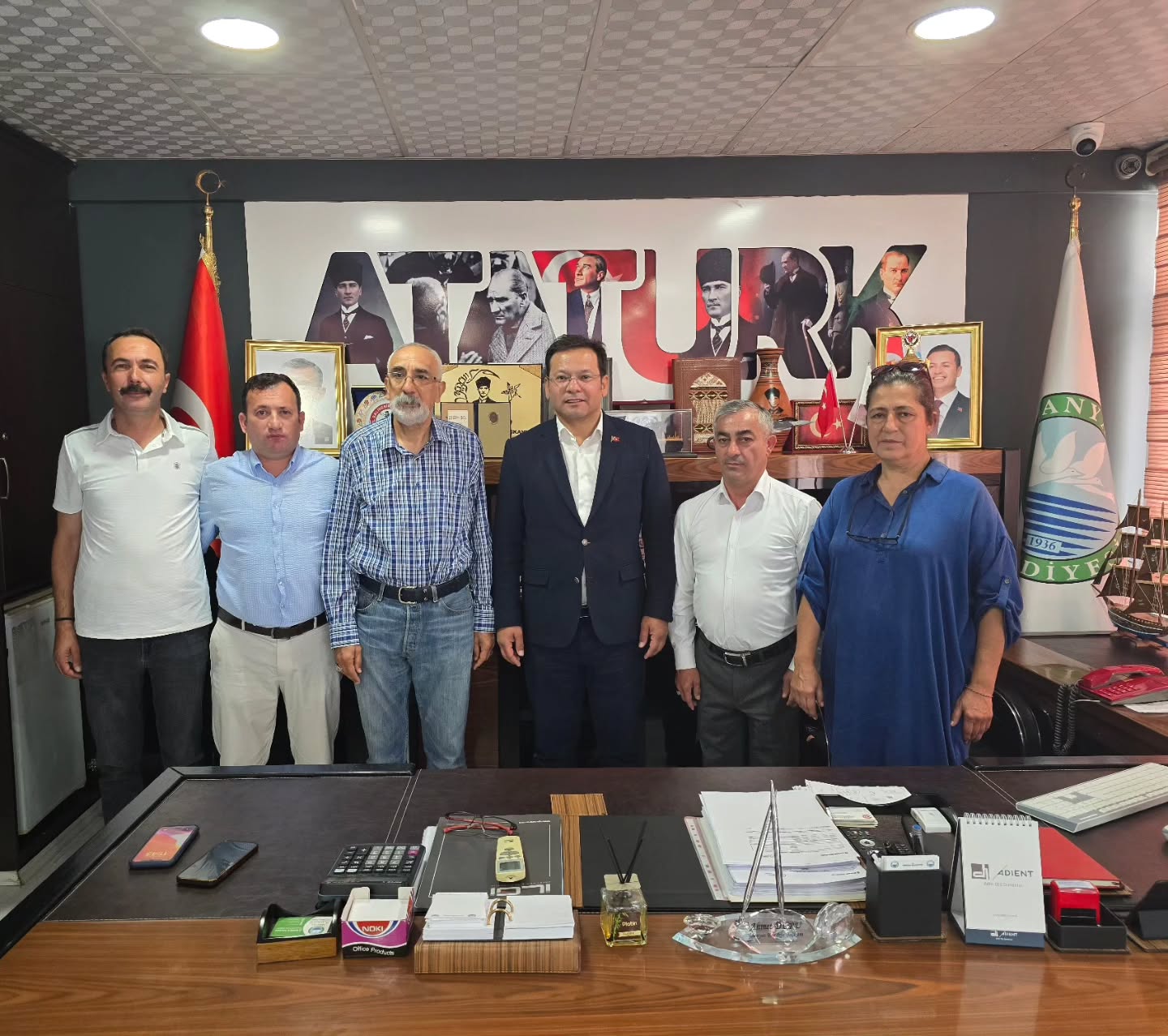 Sındırgı Belediyesi Heyeti Manyas'ta Proje Değerlendirmesi Yaptı