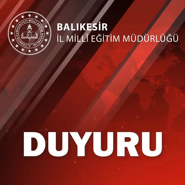 Balıkesir'de Milli Eğitim Bakanlığı Yönetici Görevlendirme Sınav Sonuçları Açıklandı