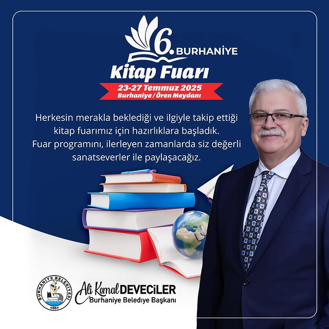 6. Burhaniye Kitap Fuarı İçin Hazırlıklar Başladı
