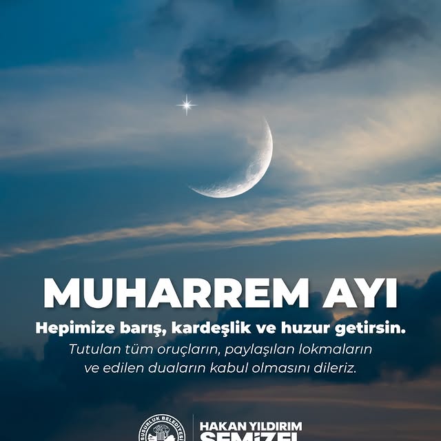 Susurluk Belediyesi'nden Muharrem Ayı Mesajı
