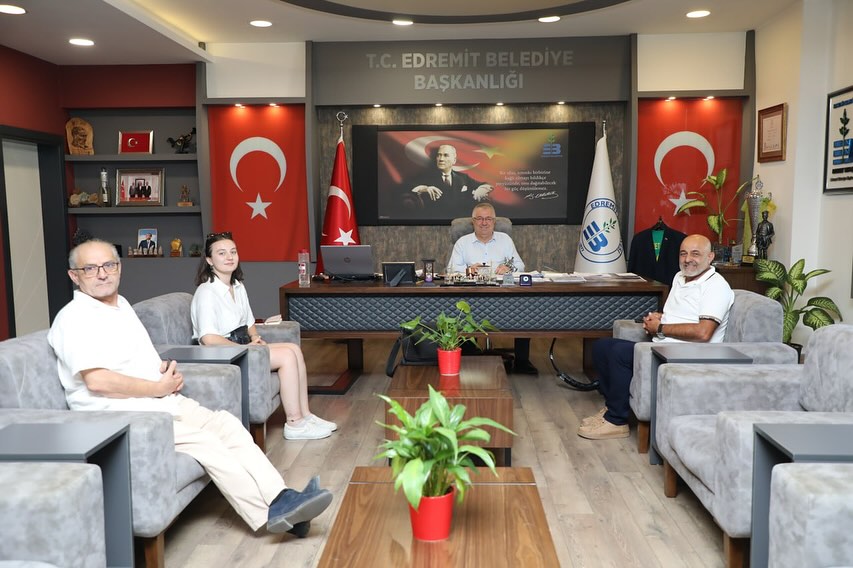 Edremit Belediyesi, Birgün Gazetecileriyle Röportaj Gerçekleştirdi